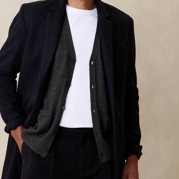 Merino Wool Cardigan - Picture 1 of 5